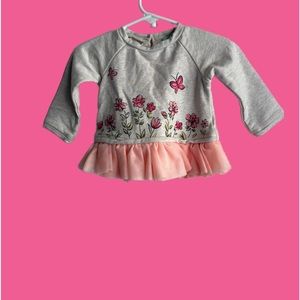 Chelsea’s Corner Baby Girl Sweatshirt Size 3-6 Month